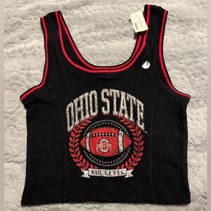 Ohio State Buckeyes Women’s Black Tank Top